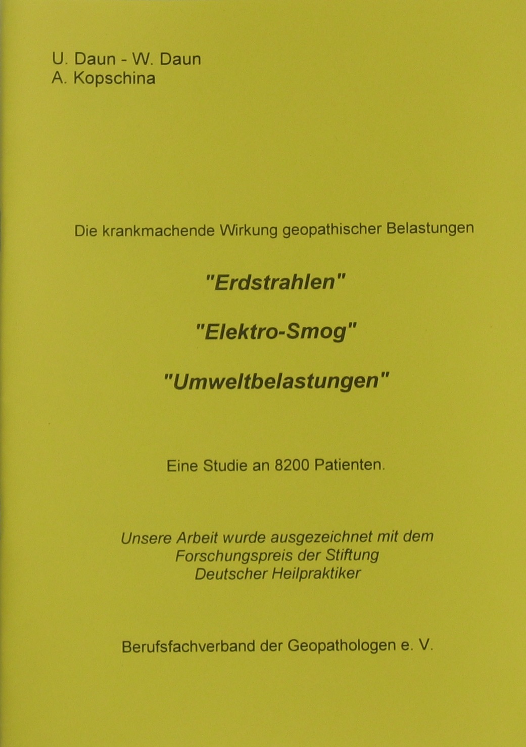 Praxisstudie an 8200 Patienten